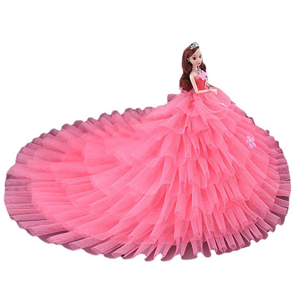 30cm Barbie Doll Wedding Dress SGTWY1057