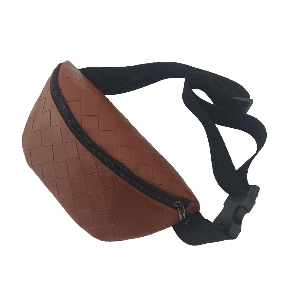 Woven PU Waist Bag SG24631