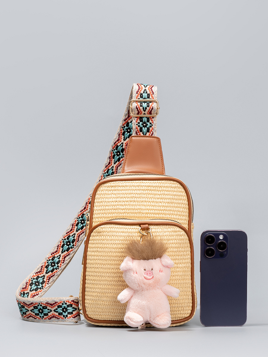 Handmade Woven Crossbody Bags Phone Bags